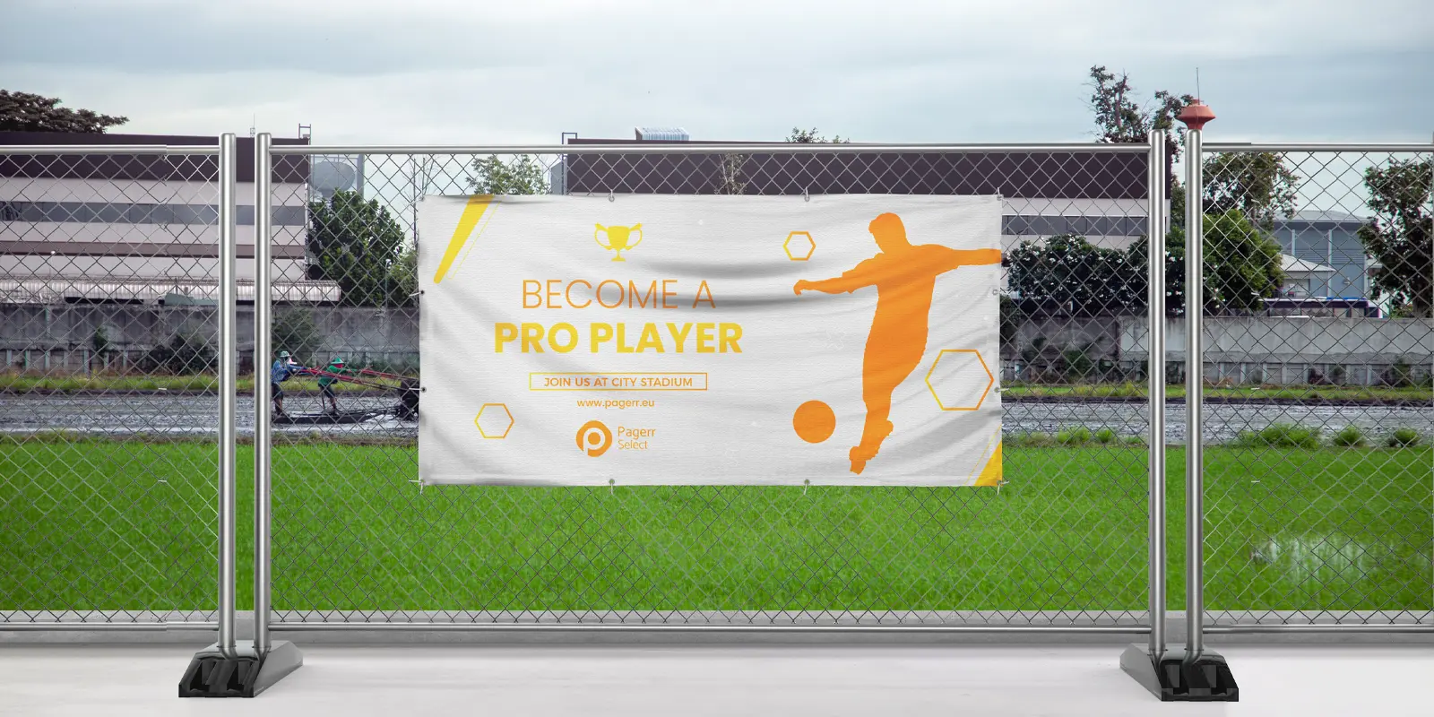 Mesh banners in Montreal - Print with Pagerr