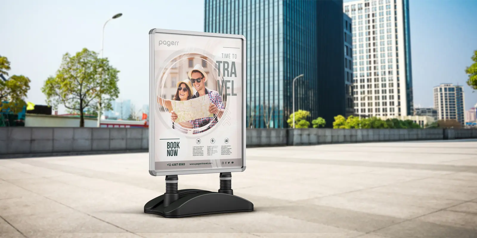 Pavement signs in Montreal - Print with Pagerr