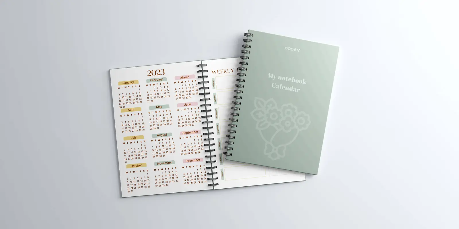 Notebook calendars in Winnipeg - Print with Pagerr